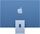 Apple iMac 2024 M4 8 Core | 24" | 16 GB | 256 GB SSD | blue | Apple accessories | FR thumbnail 3/3