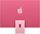 Apple iMac 2024 M4 8 Core | 24" | 16 GB | 256 GB SSD | pink | Apple accessories | DE, thumbnail 3 of 3