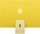 Apple iMac 2024 M4 8 Core | 24" | 16 GB | 1 TB SSD | Gb LAN | dzeltens | Apple piederumi | ASV thumbnail 1/3