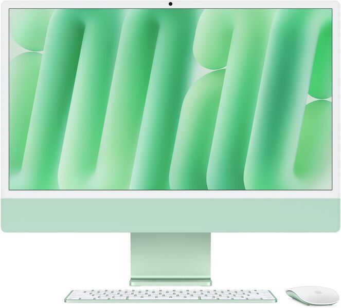 Apple iMac 2024 M4 8 Core | 24" | 16 GB | 256 GB SSD | grün | Apple Zubehör | DE 1