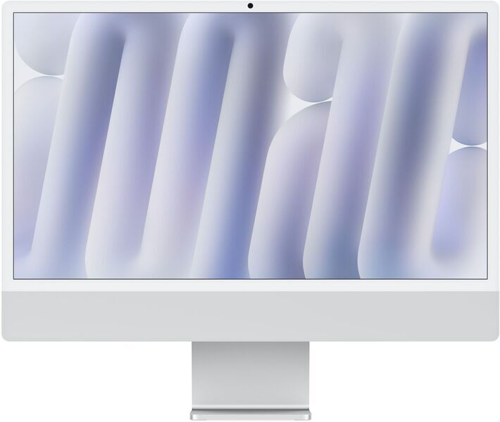 Apple iMac 2024 M4 8 Core | 24" | 16 GB | 256 GB SSD | zilver | compatibele Accessoires | FR, image 3 of 3