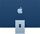 Apple iMac 2023 M3 8 Core | 24" | 8 GB | 256 GB SSD | 8-Core GPU | niebieski | kompatybilne akcesoria | International English thumbnail 3/3