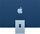 Apple iMac 2023 M3 8 Core | 24" | 16 GB | 256 GB SSD | 10-Core GPU | Gb LAN | blue | compatible accessories | ES thumbnail 3/3