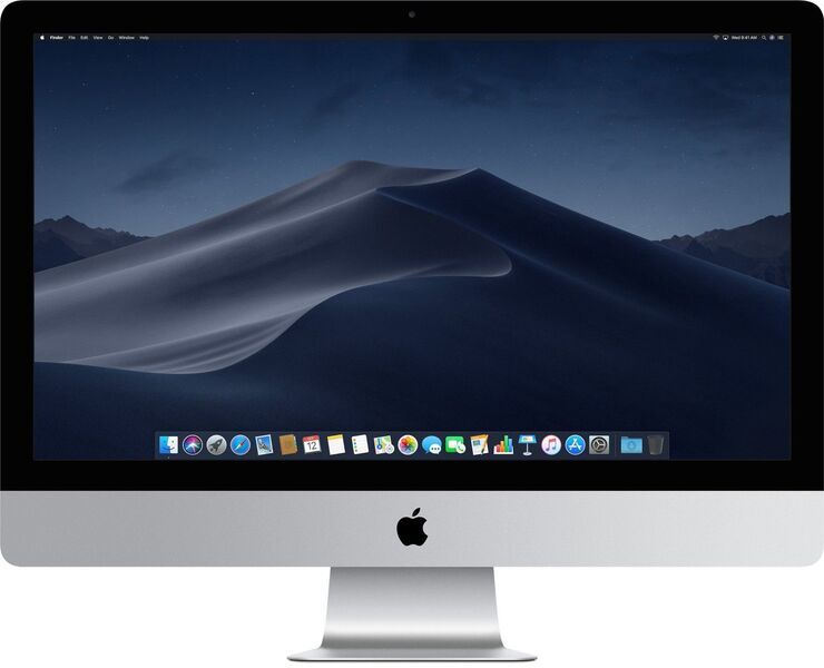 Apple iMac 5K 2019 | 27" | i5-8500 | 16 GB | 1 TB Fusion Drive | 570X | yhteensopivat lisävarusteet | DE