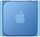 Apple iPod nano (2010) 6th Gen | 8 GB | blå thumbnail 2/3