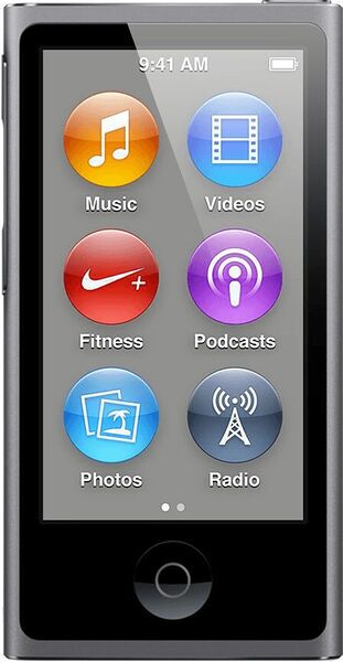 Apple iPod nano (2015) 7th Gen | 16 GB | gray