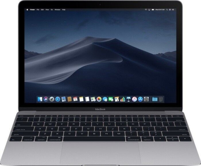Apple MacBook 2015 | 12" | Intel Core M | 1.1 GHz | 8 GB | 256 GB SSD | gwiezdna szarość | FI