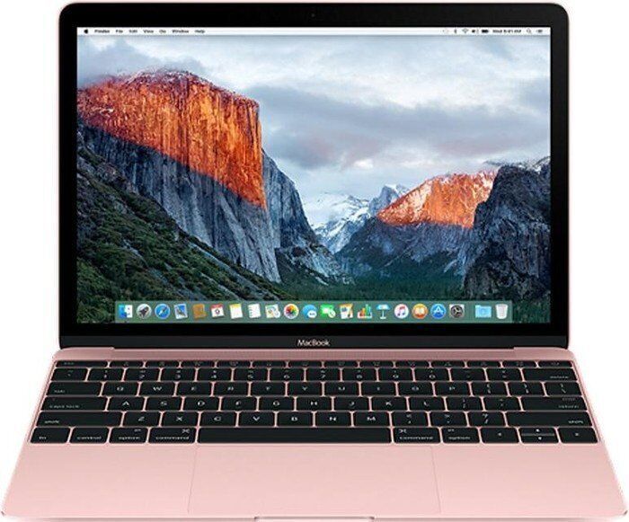 Apple MacBook 2016 | 12" | Intel Core M | 1.1 GHz | 8 GB | 256 GB SSD | roségoud | DK