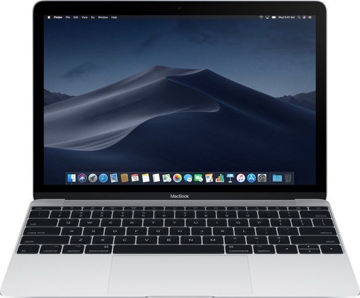 Apple MacBook 2016 | 12" | Intel Core M | 1.1 GHz | 8 GB | 256 GB SSD | srebrny | PT