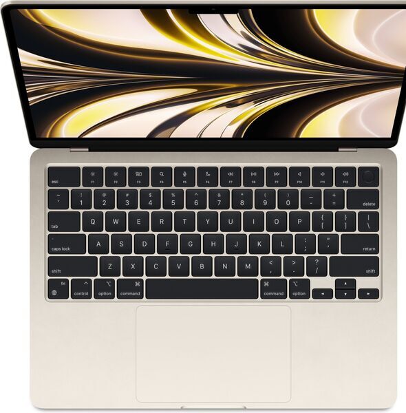Apple MacBook Air 2022 | 13.6" | M2 | 16 GB | 512 GB SSD | 8-Core GPU | Polar Star | US, image 2 of 6