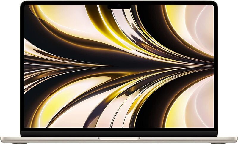 Apple MacBook Air 2022 | 13.6" | M2 | 16 GB | 512 GB SSD | 10-Core GPU | Księżycowa poświata | US 1