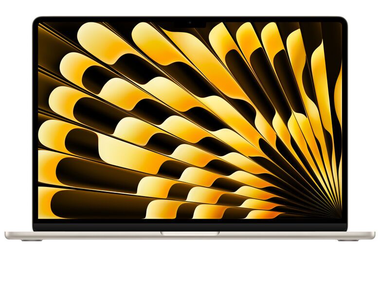 Apple MacBook Air 2024 | 15.3" | M3 | 24 GB | 1 TB SSD | 10-Core GPU | Starlight | NL, image 1 of 6