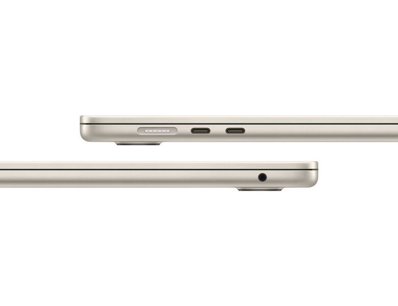 Apple MacBook Air 2025 | 15.3" | M4 | 16 GB | 1 TB SSD | 10-Core GPU | Lumière stellaire | NL, image 4 of 6