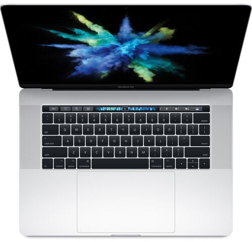 Apple MacBook Pro 2017 | 15.4" | Touch Bar | 2.8 GHz | 16 GB | 256 GB SSD | Radeon Pro 555 | silber | FR