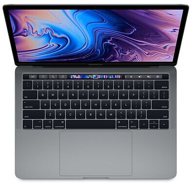 Apple MacBook Pro 2018 | 13.3" | Touch Bar | 2.3 GHz | 16 GB | 512 GB SSD | spacegrau | DE
