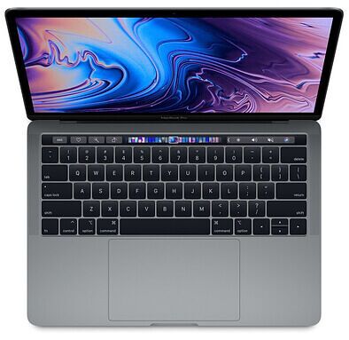 Apple MacBook Pro 2018 | 13.3" | Touch Bar | 2.3 GHz | 8 GB | 256 GB SSD | spacegrey | NL