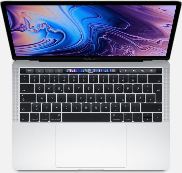 Apple MacBook Pro 2018 | 13.3" | Touch Bar | 2.7 GHz | 16 GB | 1 TB SSD | silber | NL 1