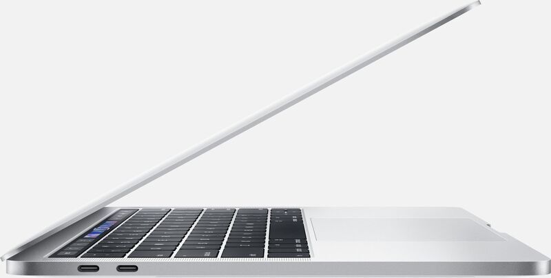 Apple MacBook Pro 2018 | 13.3" | Touch Bar | 2.3 GHz | 16 GB | 256 GB SSD | prateado | US