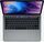 Apple MacBook Pro 2018 | 13.3" | Touch Bar | 2.8 GHz | 16 GB | 512 GB SSD | grigio siderale | DE thumbnail 1/2