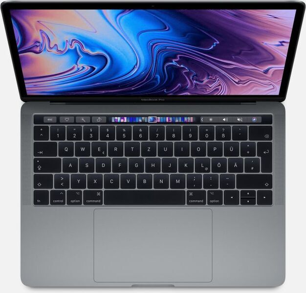 Apple MacBook Pro 2018 | 13.3" | Touch Bar | 2.8 GHz | 16 GB | 512 GB SSD | vesmírně šedá | DE