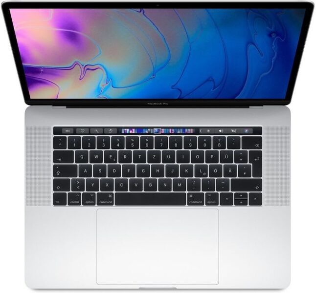 Apple MacBook Pro 2018 | 15.4" | Touch Bar | 2.9 GHz | 16 GB | 512 GB SSD | Radeon Pro 560X | srebrny | DE