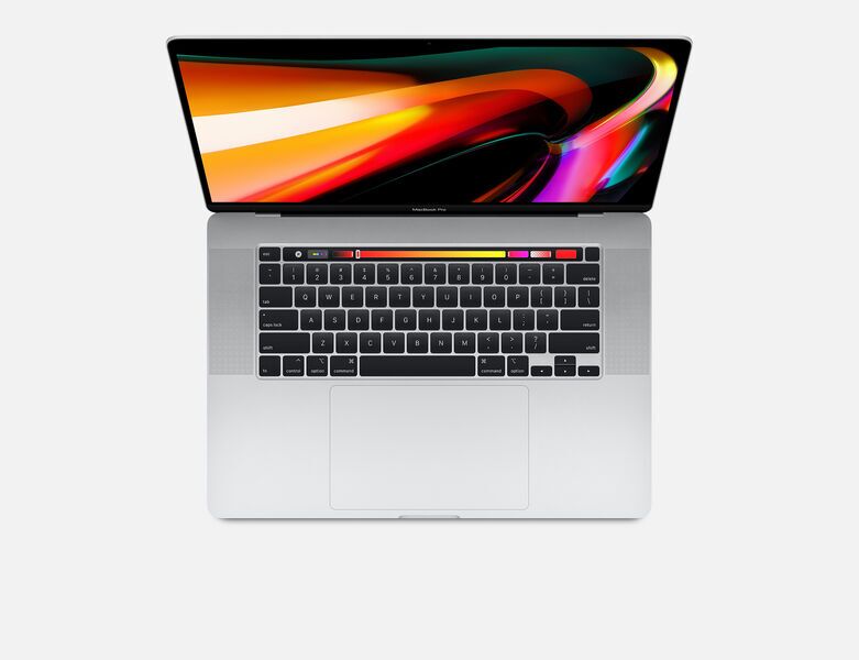 Apple MacBook Pro 2019 | 16" | i7-9750H | 16 GB | 512 GB SSD | 5300M 4 GB | zilver | DK 2