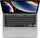 Apple MacBook Pro 2020 | 13.3" | Touch Bar | i7-1068NG7 | 32 GB | 1 TB SSD | 4 x Thunderbolt 3 | cinzento espacial | ES thumbnail 1/3
