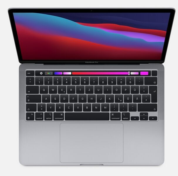Apple MacBook Pro 2020 M1 | 13.3" | 8 GB | 512 GB SSD | vesmírně šedá | DE