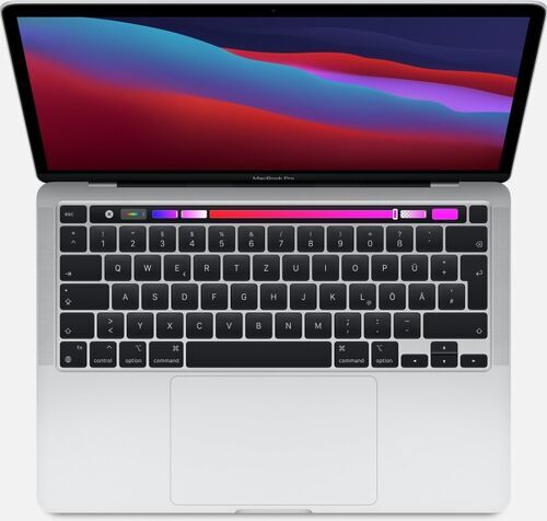 Väldigt bra: Apple MacBook Pro 2020 M1 | 13.3" | 16 GB | 256 GB SSD | silver | NL