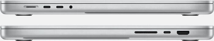 Apple MacBook Pro 2021 M1 | 16.2" | M1 Max | 24-Core GPU | 64 GB | 2 TB SSD | silver | DK, image 3 of 4