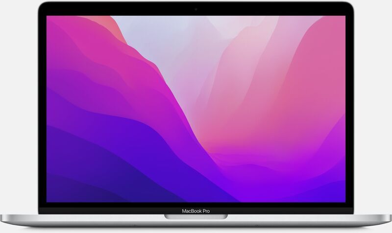 Apple MacBook Pro 2022 M2 | 13.3" | Touch Bar | M2 8-Core CPU | 10-Core GPU | 8 GB | 256 GB SSD | argento | DE