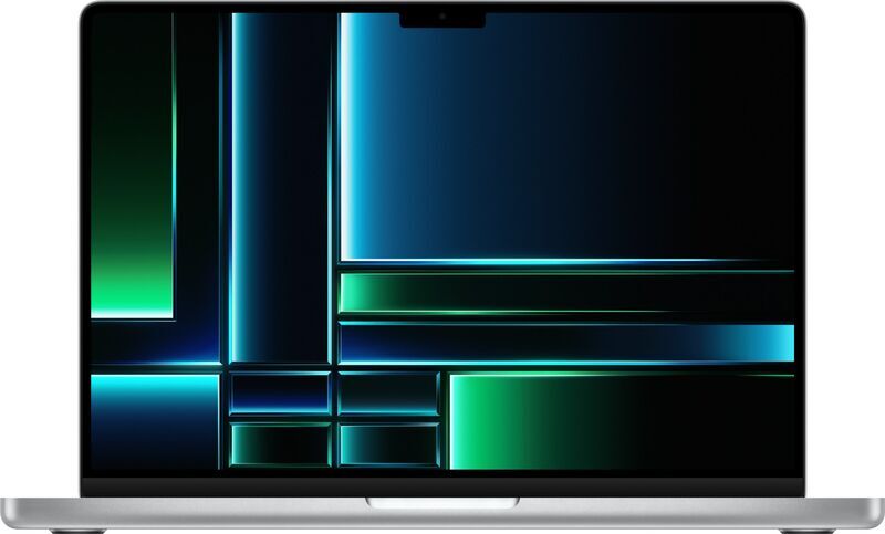 Apple MacBook Pro 2023 M2 | 14.2" | M2 Pro 10-Core CPU | 16-Core GPU | 16 GB | 512 GB SSD | sølv | DE