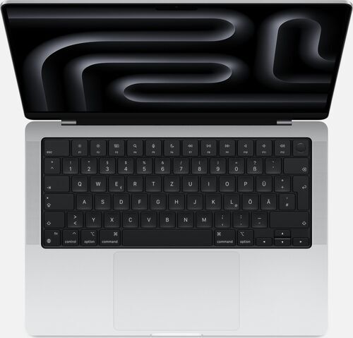 Som Ny: Apple MacBook Pro 2023 M3 | 14.2" | M3 8-Core CPU | 10-Core GPU | 8 GB | 1 TB SSD | silver | ES
