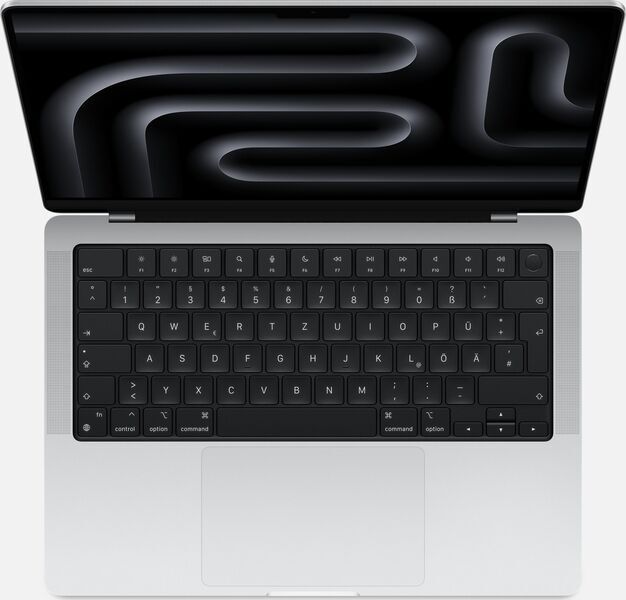 Apple MacBook Pro 2023 M3 | 14.2" | M3 8-Core CPU | 10-Core GPU | 16 GB | 512 GB SSD | silver | DE 1