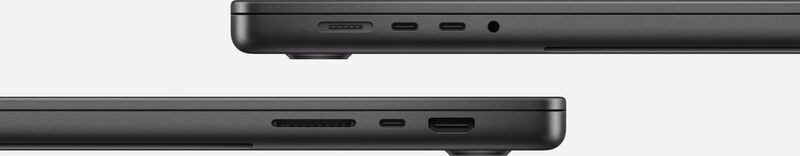 Apple MacBook Pro 2023 M3 | 16.2" | M3 Max 16-Core CPU | 40-Core GPU | 48 GB | 1 TB SSD | Space Schwarz | DK 4