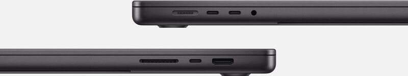 Apple MacBook Pro 2024 M4 | 16" | M4 Max 16-Core | 40-Core GPU | 64 GB | 4 TB SSD | Nanotexturglas | Space Schwarz | FR, image 5 of 6