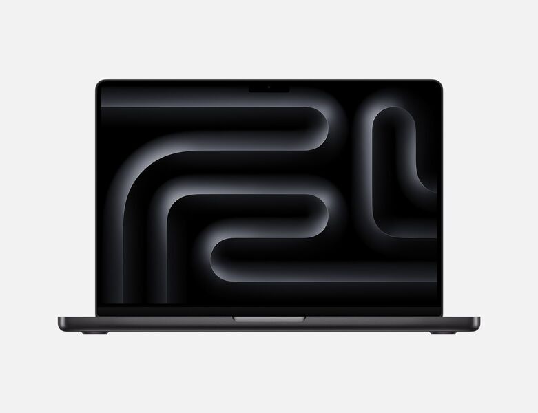 Apple MacBook Pro 2025 M5 | 14" | 24 GB | 512 GB SSD | Vidrio estándar | negro espacial | sin fuente de alimentación | DK, image 1 of 6
