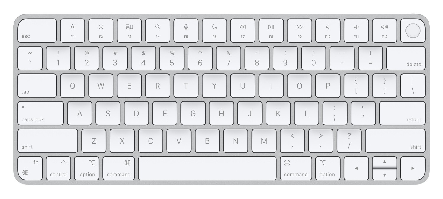 Apple Magic Keyboard 2021 Touch ID | srebrny | TR | 334 zł