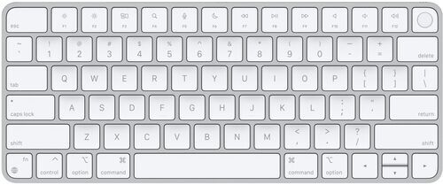 Som Ny: Apple Magic Keyboard 2021 Touch ID | silver | NL