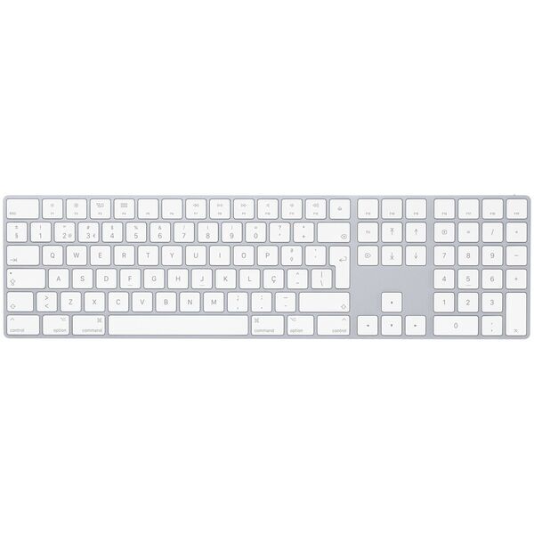 Apple Magic Keyboard 2017 med numerisk del | silver | ES