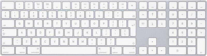Apple Magic Keyboard 2017 med numerisk del | silver | FR