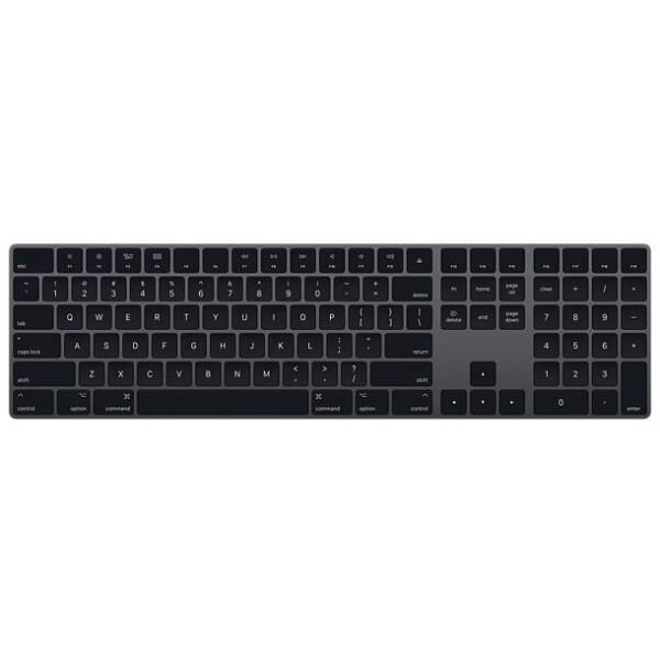 Apple Magic Keyboard 2017 with numeric keypad | space gray | IT