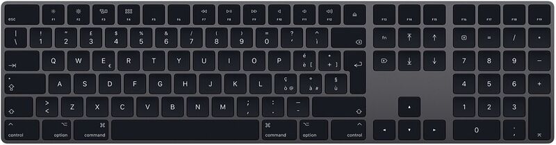 Apple Magic Keyboard 2017 con tastierino numerico | grigio siderale | IT