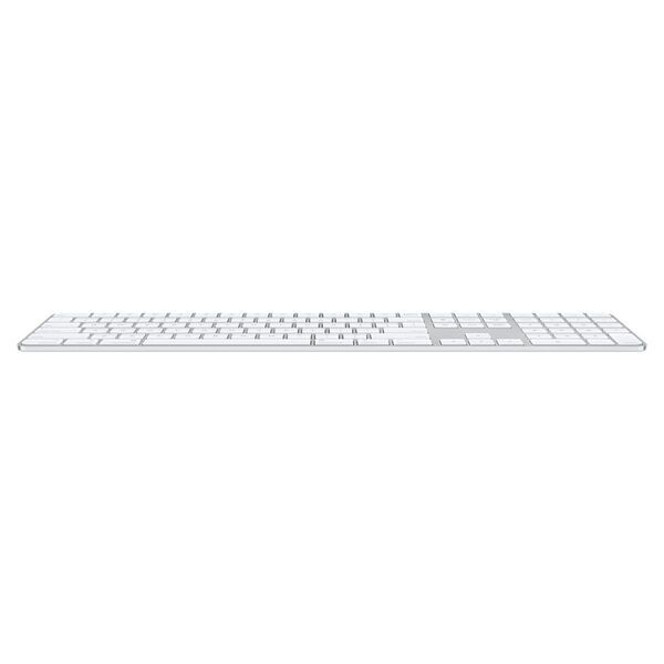 Apple Magic Keyboard 2021 | Pavé Numérique | Touch ID | Argent/Blanc | Anglais international, image 2 of 2