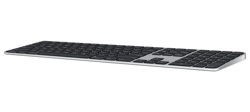 Apple Magic Keyboard 2021 | Numblock | Touch ID | silver/black | GR 3