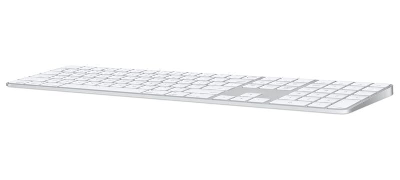 Apple Magic Keyboard 2021 | Numblock | Touch ID | silver/white | UK 3