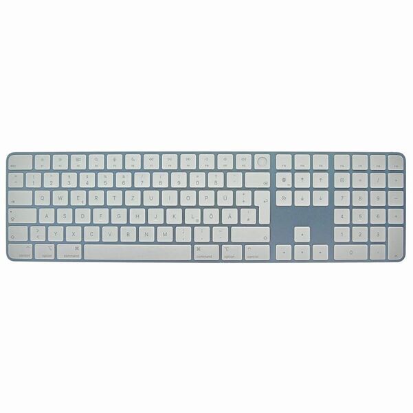 Apple Magic Keyboard 2021 | Numblock | Touch ID | blue/white | DE 1