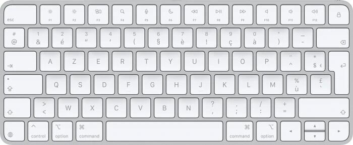 Apple Magic Keyboard (USB-C) | argent | FR, image 1 of 1