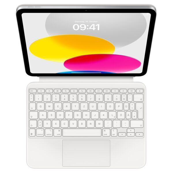 Apple Magic Keyboard (iPad) | iPad 10 10.9" 2022 (MQDP3D/A) | vit | DE