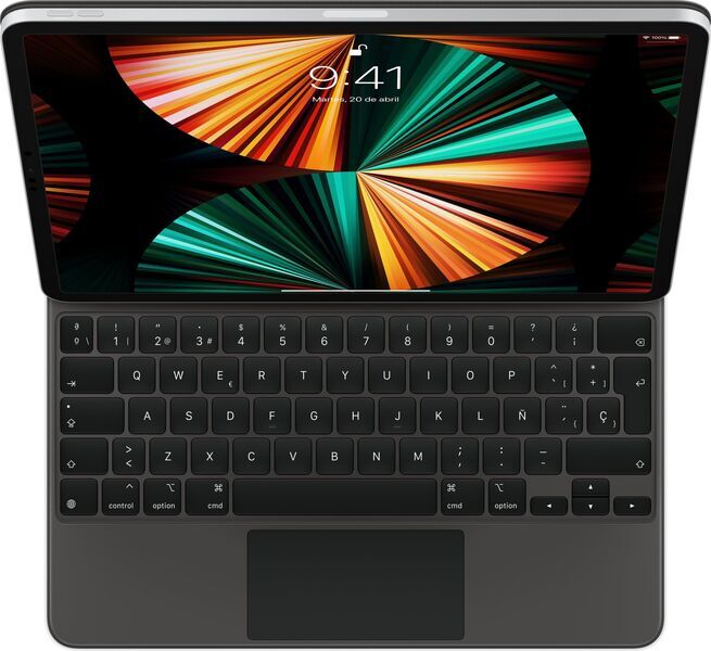 Apple Magic Keyboard (iPad) | iPad Pro 12.9" 2021 (MJQK3Y/A) | svart | ES